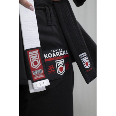 KOARENA Ignite Ladies BJJ Gi Svart
