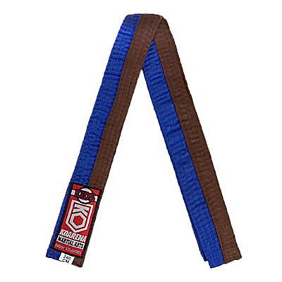 KOARENA Kids Martial Arts Belt Blau-Braun