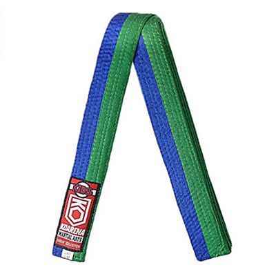 KOARENA Kids Martial Arts Belt Grön-Blå