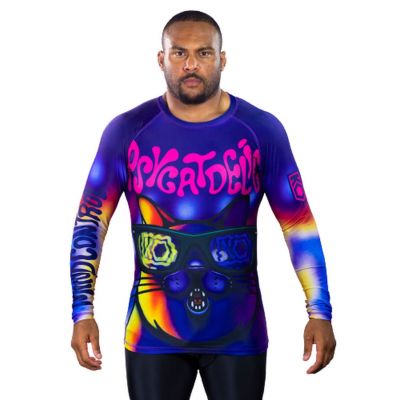 KOARENA Psycatdelic Rashguard LS Violet-Multicolore