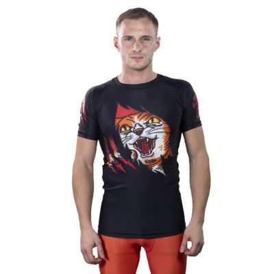 KOARENA Ripper Cat Rashguard SS Nero