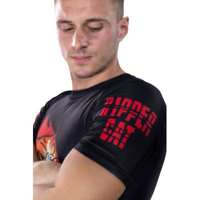 KOARENA Ripper Cat Rashguard SS Preto