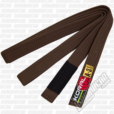 Koral Cinturon BJJ Marron