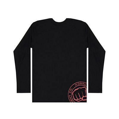 Koral One Jeans L/S T-shirt Noir-Rouge