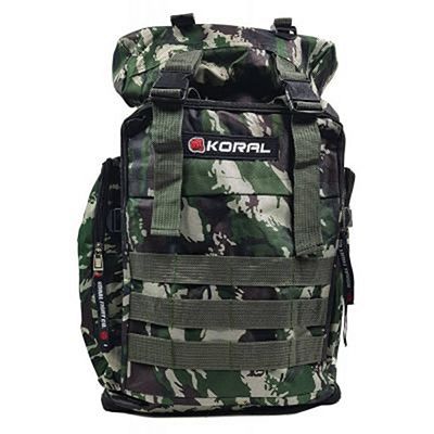 Koral Camo Army Backpack Grön