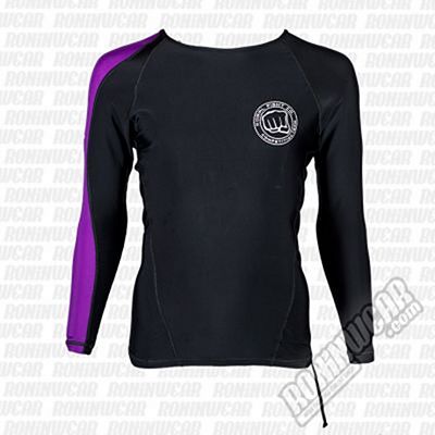 Koral Competition Team Rashguard L/S Svart-Lila