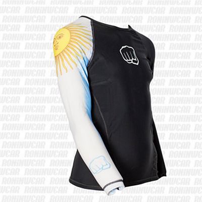 Koral Rashguard Country Argentina Schwarz