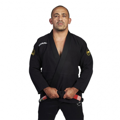 Koral Flow Kimono BJJ GI Black