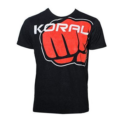 Koral Furious T-shirt Preto-Vermelho