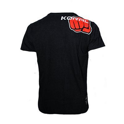 Koral Furious T-shirt Preto-Vermelho