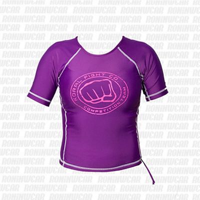 Koral Impact Rashguard Femenino Lila-Szürke