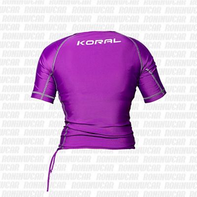 Koral Impact Rashguard Femenino Lila-Szürke