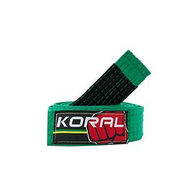 Koral Cinturon BJJ Niño Verde