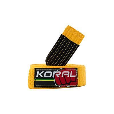 Koral Cinturon BJJ Niño Amarillo