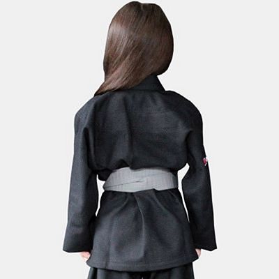 Koral Kimono BJJ Infantil Trenzado Negro