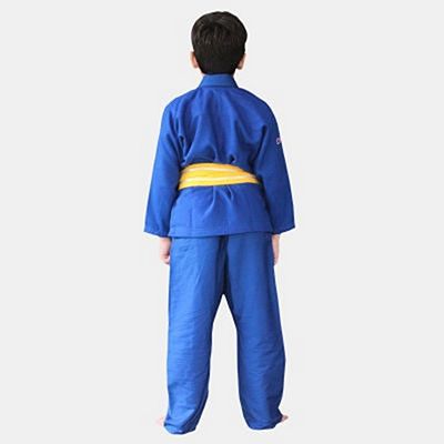 Koral Kimono BJJ Kids Trançado Bleu