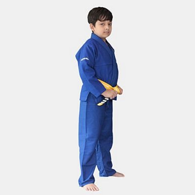 Koral Kimono BJJ Kids Trançado Bleu