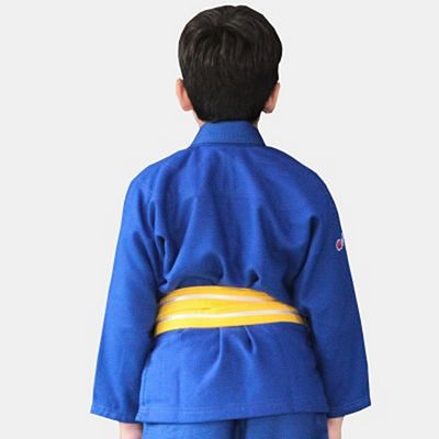 Koral Kimono BJJ Kids Trançado Blau