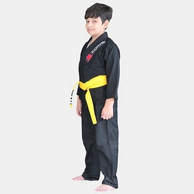 Koral Kimono Kids Reforçado schwarz