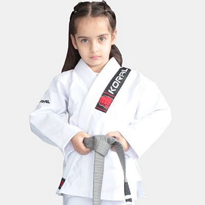 Koral Kimono Kids Reforçado Blanc