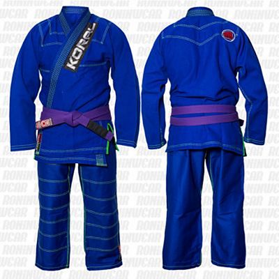 Koral Original Silver BJJ Gi Blå