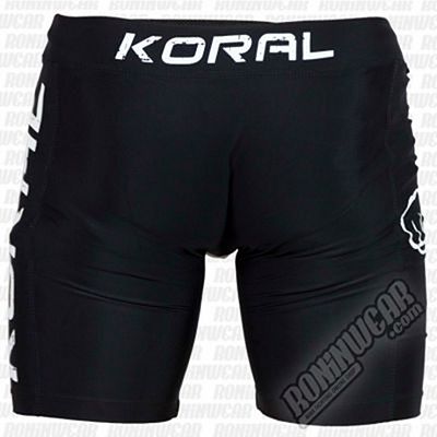 Koral Short Fight Action Negro-Gris