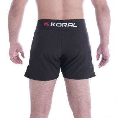 Koral Short Kombat Pro Fekete-Piros