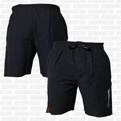 Koral Sweatpants Shorts Gris Oscuro