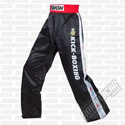 Kwon Kickboxing Satin Pants Noir