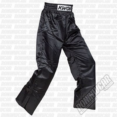 Kwon Satin Pants Nero