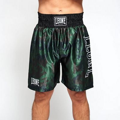 Leone 1947 AB221 Camo Boxing Shorts Zöld-Camo