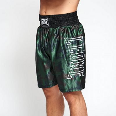 Leone 1947 AB221 Camo Boxing Shorts Verde-Camo