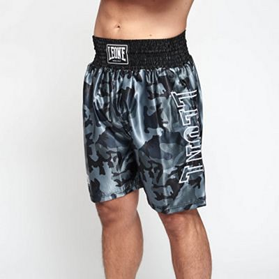 Leone 1947 AB221 Camo Boxing Shorts Grey-Camo