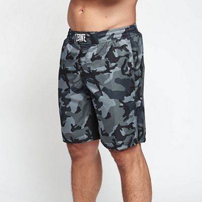 Leone 1947 AB954 Camo MMA Shorts Cinza