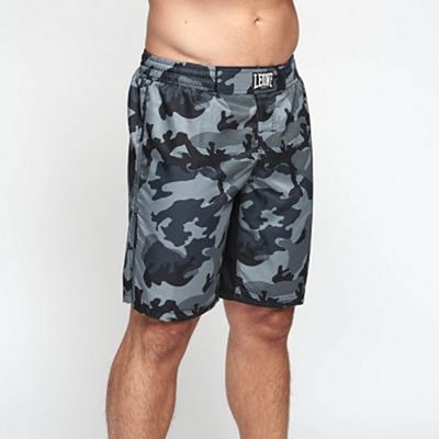 Leone 1947 AB954 Camo MMA Shorts Grå