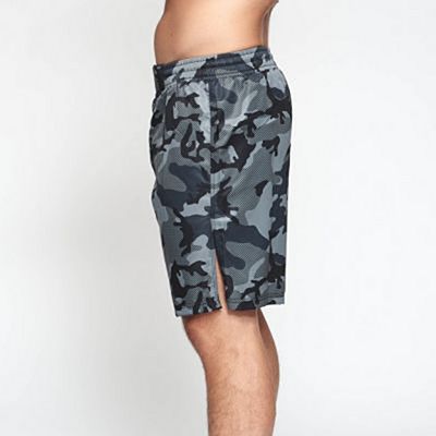 Leone 1947 AB954 Camo MMA Shorts Grigio