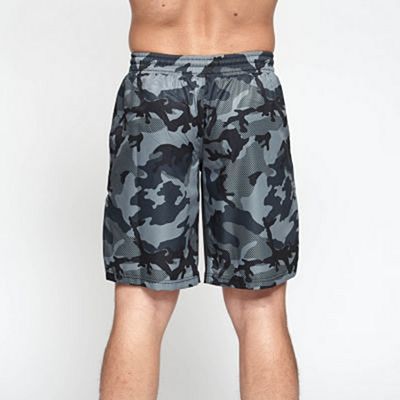 Leone 1947 AB954 Camo MMA Shorts Cinza