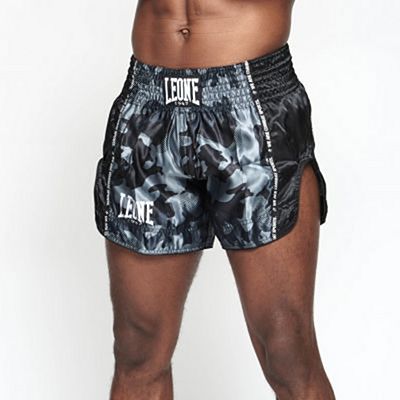 Leone 1947 AB961 Camo Thai Shorts Grau-Camo