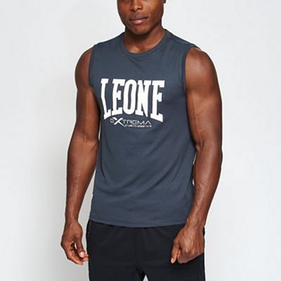 Leone 1947 ABX103 Logo Sleeveless T-shirt Gris