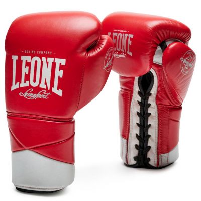 Leone 1947 Authentic Boxing Gloves Röd