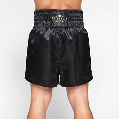 Leone 1947 Authentic Boxing Shorts Noir