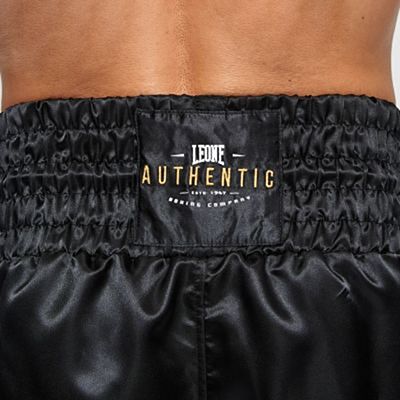 Leone 1947 Authentic Boxing Shorts Black