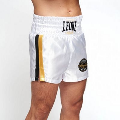 Leone 1947 Authentic Boxing Shorts Blanco