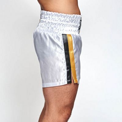 Leone 1947 Authentic Boxing Shorts Bianco