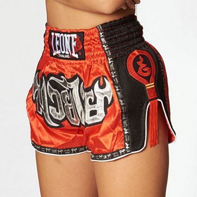 Leone 1947 Bangkok Muay Thai Shorts Rosso