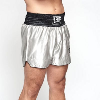 Leone 1947 Basic Thai Shorts Noir-Argent