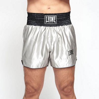 Leone 1947 Basic Thai Shorts Preto-Prateado