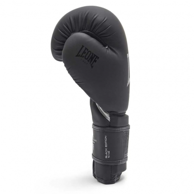 Leone 1947 Black Edition Boxing Gloves Black