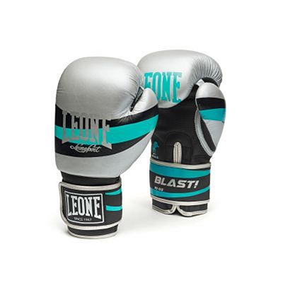 Leone 1947 Blast Boxing Gloves Argento-Nero