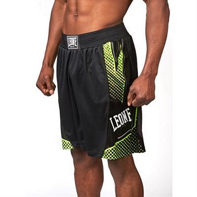 Leone 1947 Blitz Boxing Shorts Fekete-Zöld